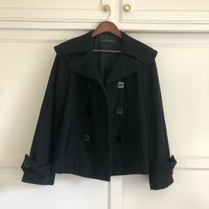 French connection wool blend coat - size S/M